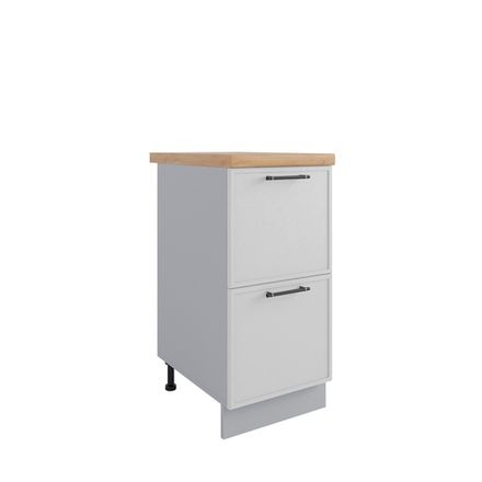 Кухня Модуль СК2 400 Марта Белый Скин