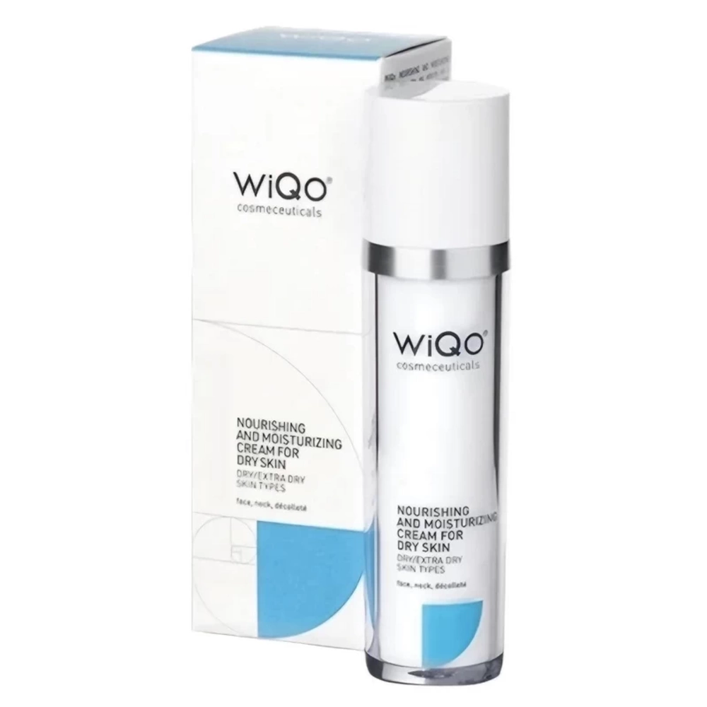 Nourishing and Moisturizing Cream Dry Skins WiQo | Увлажняющий крем для сухой кожи