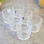 Набор стаканов 6шт 230мл, h8,1см, d8,4см, LXY5015-1