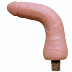 Сменная насадка для секс машины Gun с фиксацией изгиба телесная 20,5 см