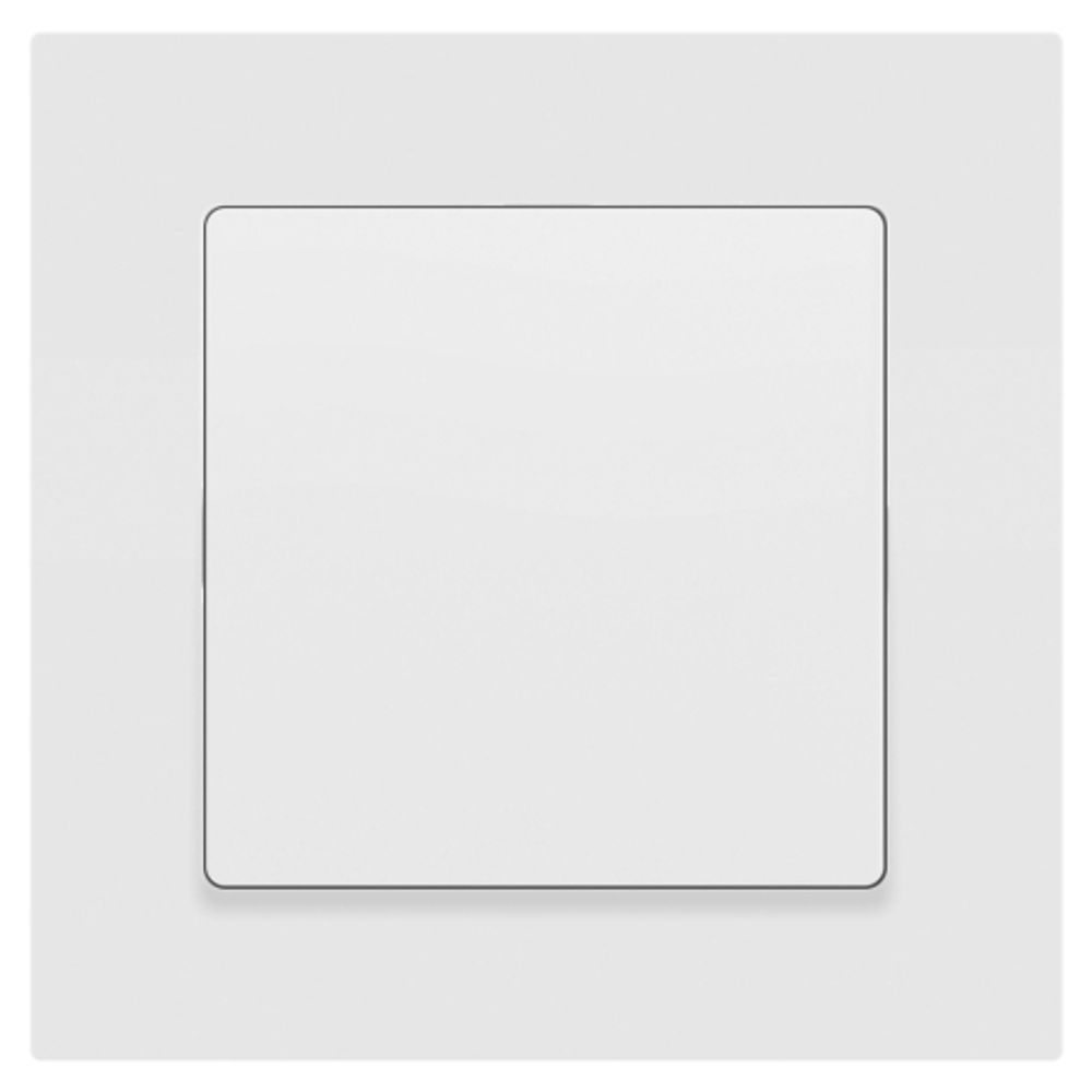 Выключатель Intro Accent 6-101-01М , 10А-250В, IP20, СУ, AL/CU, белый матовый | Intro