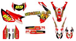 Graphic decal set, Sticker kit, for Honda CRF250L-M 2012-2020