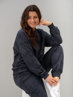 Костюм с брюками КБфл-90М/варенка-графит