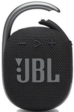 Колонка портативная JBL Clip 4, 5Вт, черный [jblclip4blk]