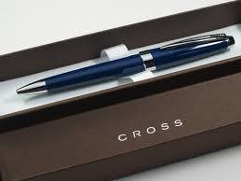 Шариковая ручка Cross Aventura Blue Mblack (AT0152-2)