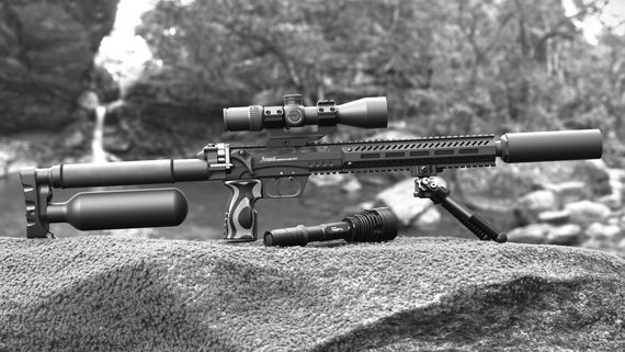 Пневматическая винтовка (до 3дж ) EDgun Леший 2.0 (5.5/6.35 мм, 250/350 мм)