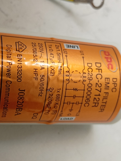 WF8500NMW/YLP кт24 Сетевой фильтр стиральной машины Samsung DC29-00006C б/у