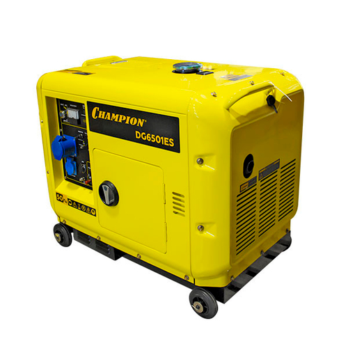 Генератор диз. CHAMPION DG6501ES+ATS