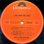 Kate & Anna Mc Garrigle - Love Over And Over (Скандинавия 1982г.)
