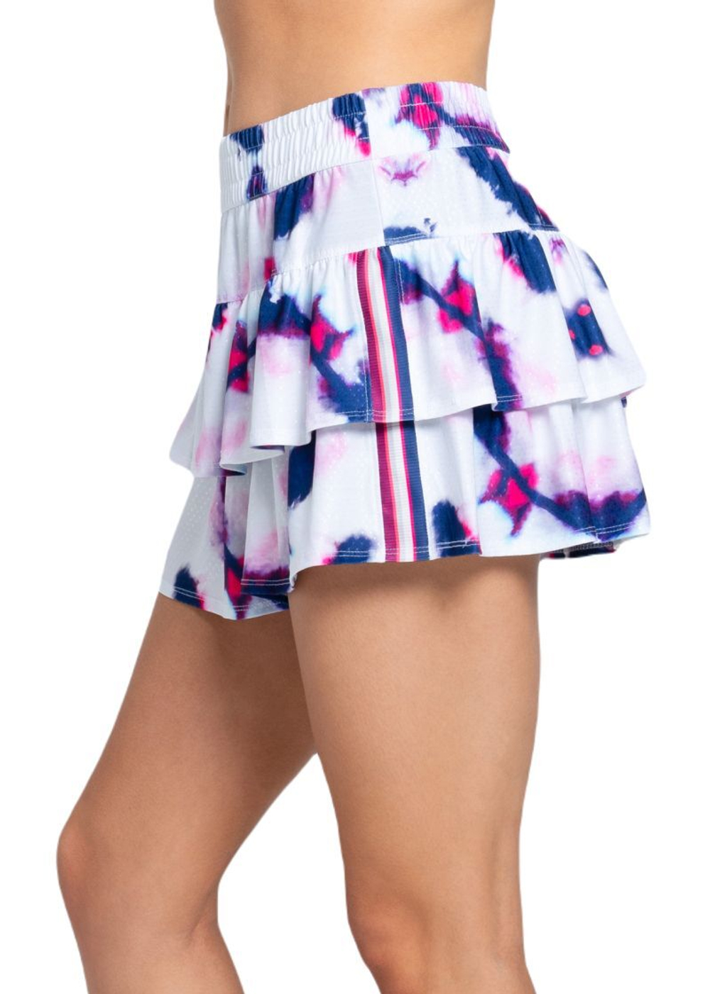 Теннисная юбка Lucky in Love The Berry Buzz High Waist Berry Burst - разноцветный