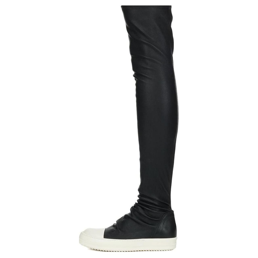 RICK OWENS Thigh-high Leather Boots