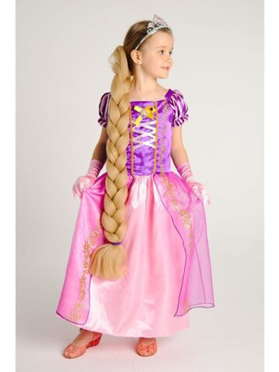 Платье принцессы Рапунцель с пайетками