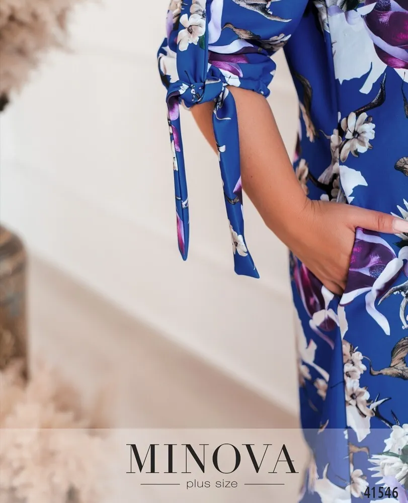 Платье 20-15-электрик Minova