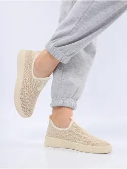 Слипоны летние текстильные