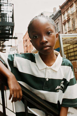 ZARA ПОЛО В ПОЛОСКУ, ЦВЕТ НОЧНОГО НЕБА