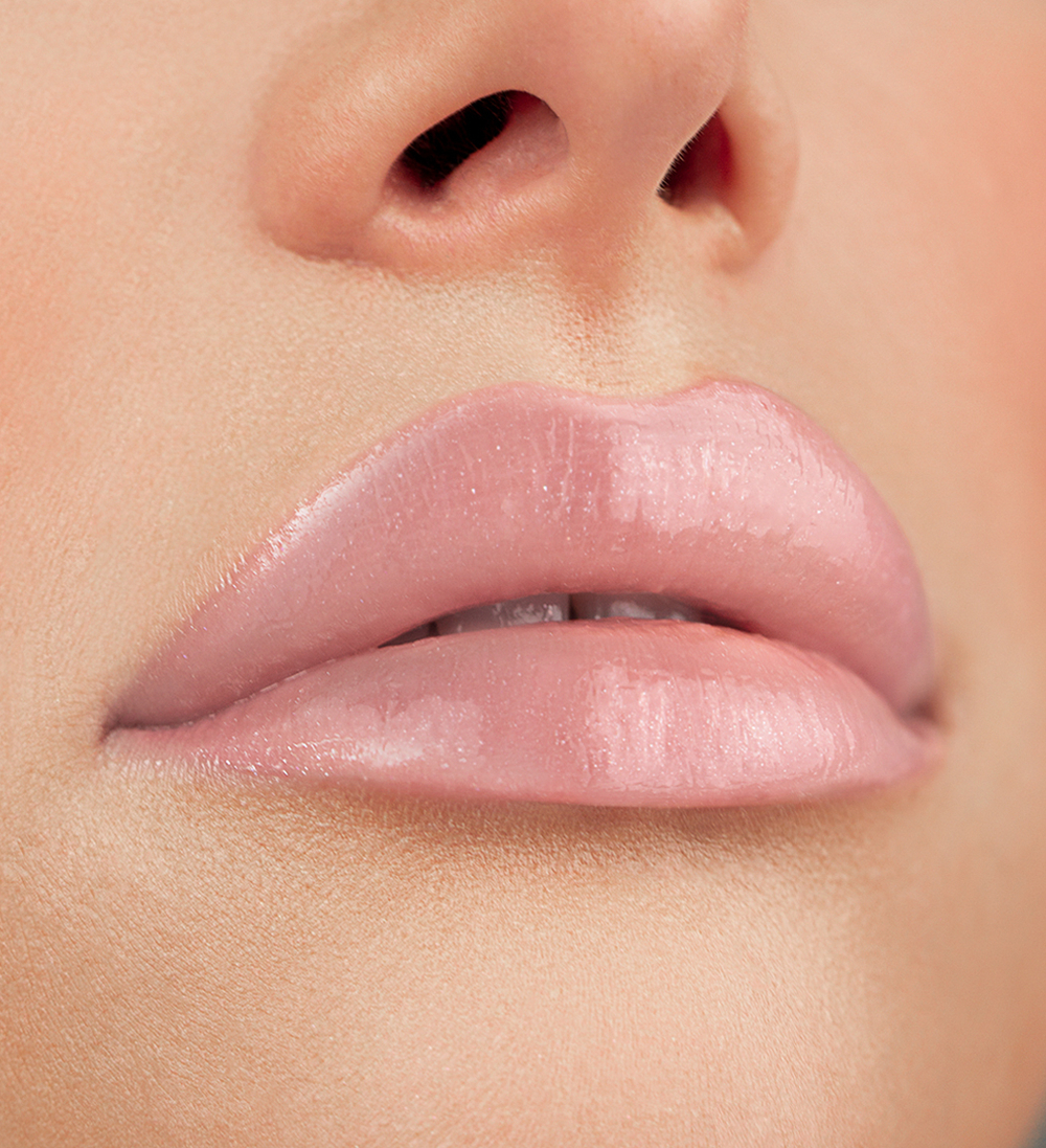 LUX VISAGE Блеск для губ с эффектом объёма "ICON LIPS" тон 509 POWDER ROSE 3,4 мл