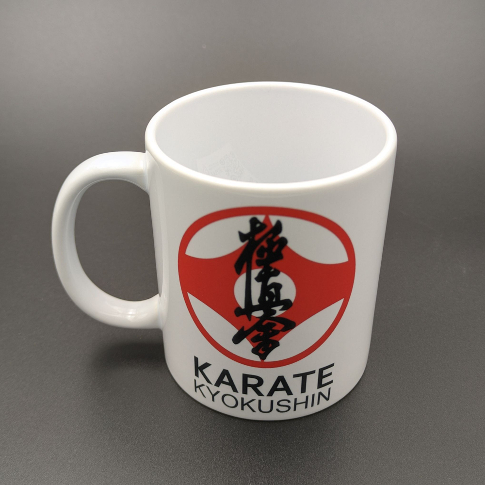 Кружка ТМ Ларец, "киокушинкай каратэ", 330мл, 1шт