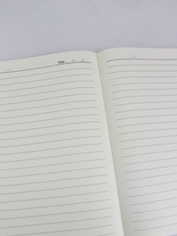 Блокнот А4 200л. (400страниц) в линейку Розовый (К44-700)