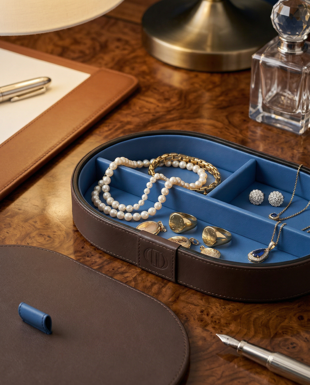 Органайзер шкатулка Темно-коричневый