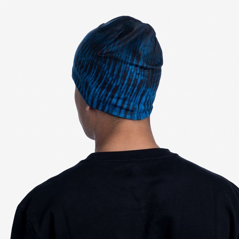 Тонкая флисовая шапочка Buff Hat Polar Microfiber Zoom Blue Фото 6