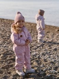 Комбинезон демисезонный мембранный "Солнечные зайчики - розовый" 0+