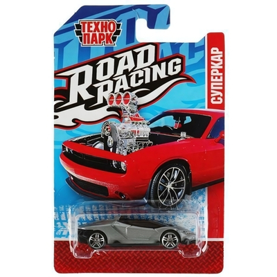 Модель ин. мет. "Road Racing Суперкар" 7,5см. RR-7-29-36-R (Технопарк)