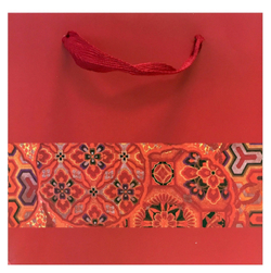 246005 Пакет подар. с ручками, 45х35х15см, картон. Красный