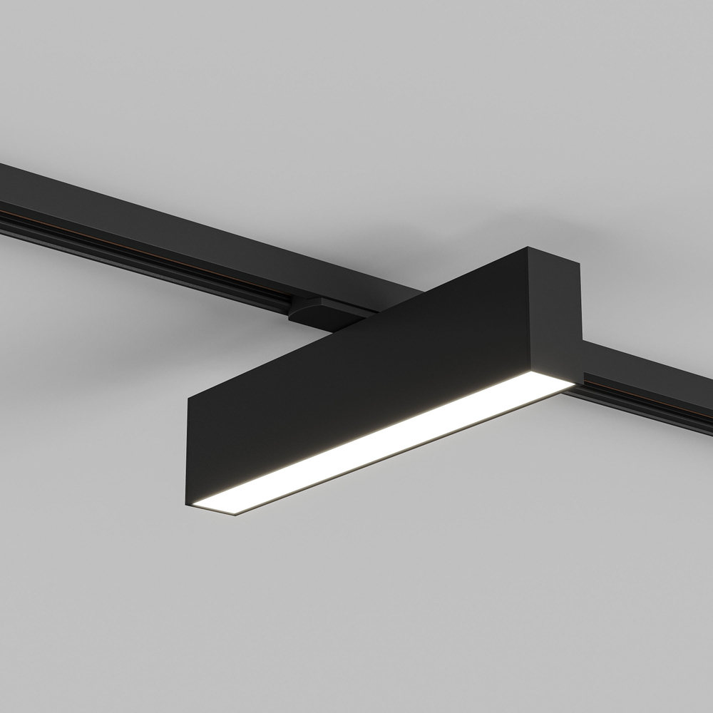 DK6440-BK Трековый светильник IP 20, 10 Вт, LED 4000, черный, алюминий