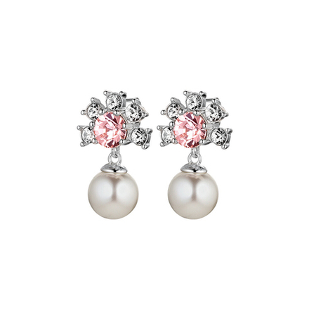 Серьги Dyrberg Kern VERONICA SS CRYSTAL / ROSE 420027 BW/R/S