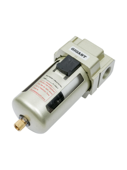 Фильтр-влагоотделитель для компрессора (1/2; 4000 л/мин; 10 бар) Gigant GAF4000-04