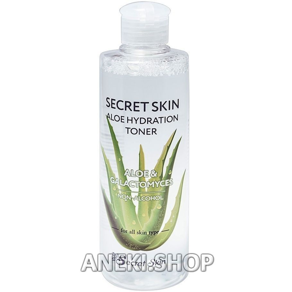 Тонер для лица с экстрактом алоэ 250 мл Secret Skin Aloe Hydration Toner