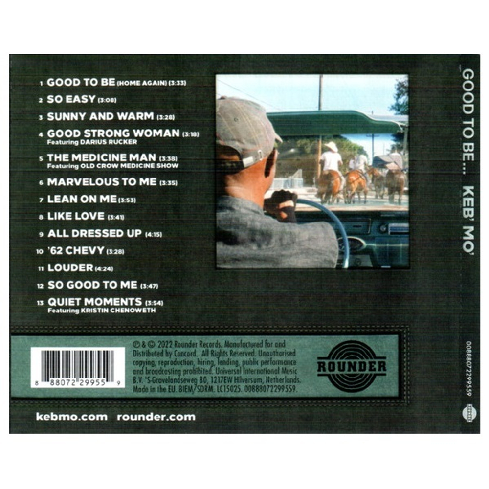 Keb' Mo' / Good To Be... (CD)