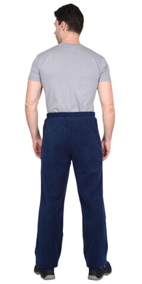 Костюм флисовый куртка, брюки темно-синий