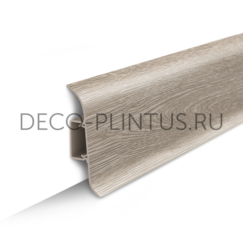 Плинтус напольный Идеал Классик 55 мм, 415 Дуб палена (IDEAL Classic 55мм, 2.2м,)