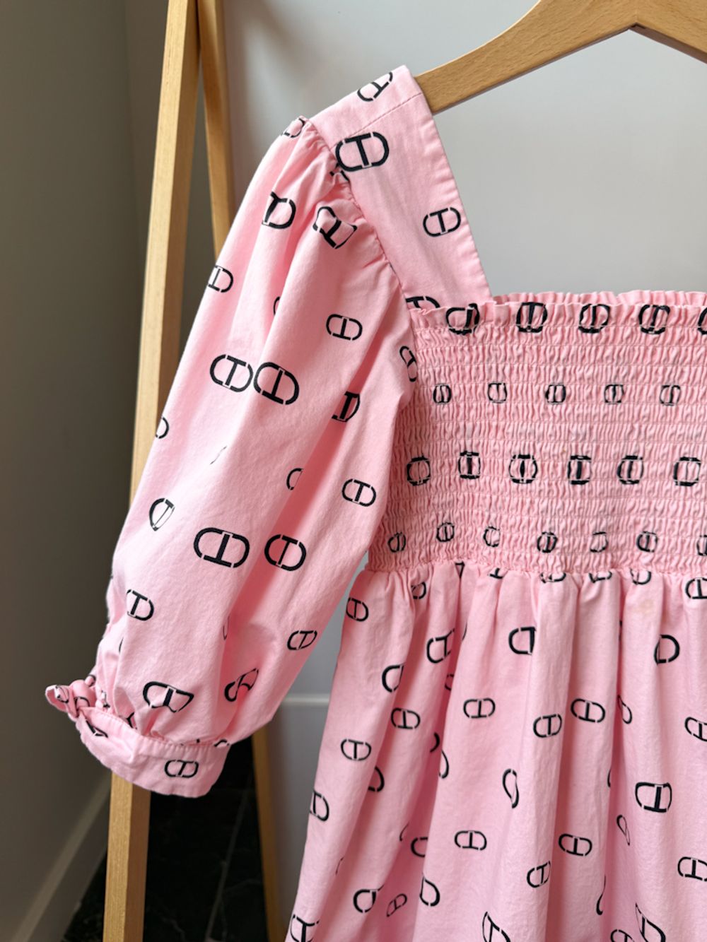 Хлопковое платье Twinset, 128