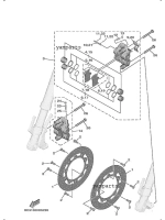Колодки тормозные для мотоциклов VMAX 4B5258050000