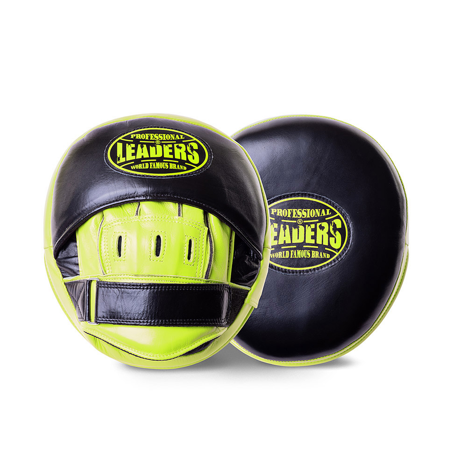 Лапы тренерские LEADERS Mid-Air черно-зеленые