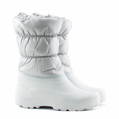 Сапоги женские из ЭВА с комбинированным верхом -20, Д426 (жемчужный, 36-37)