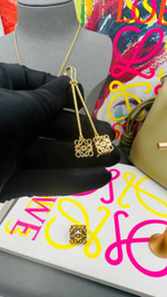 Серьги Loewe