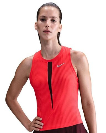 Женский топ теннисный Nike Court Dri-Fit Slam - light crimson/burgundy crush/light crimson