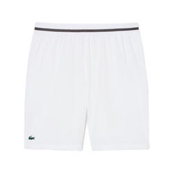 Мужские теннисные шорты Lacoste Tennis X Novak Djokovic - white/buffalo