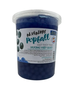 Джус боллы со вкусом черники, тапиока для бабл ти 1кг