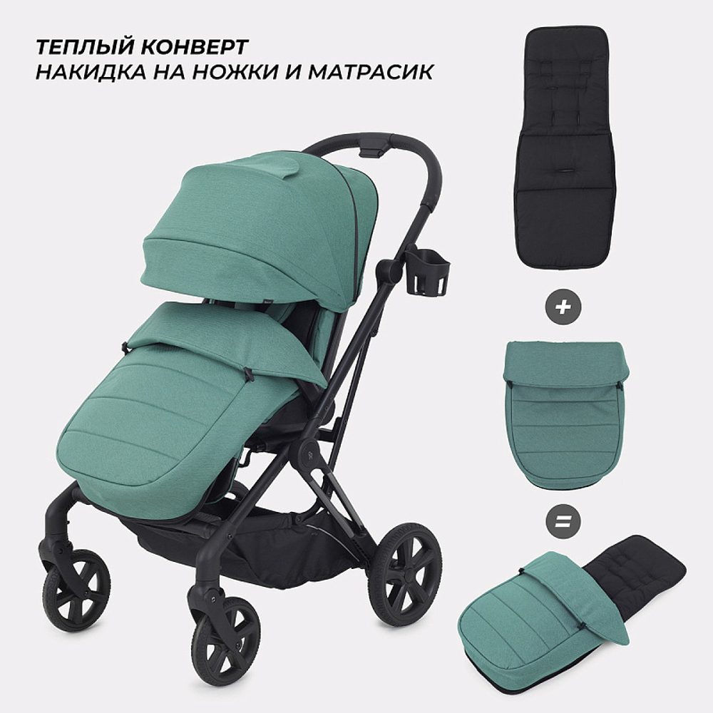 Детская прогулочная коляска Rant Ace Green