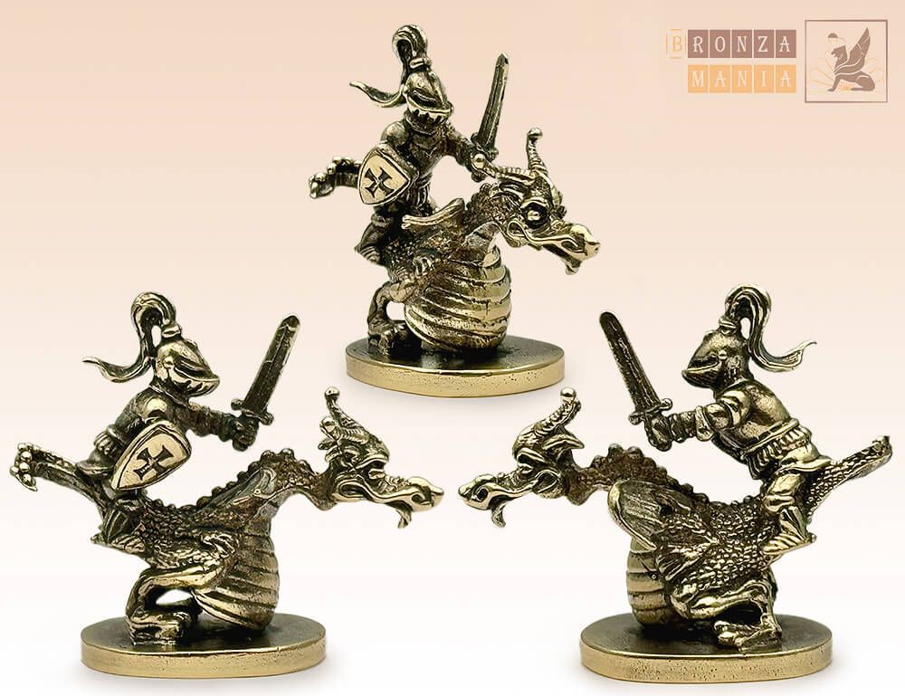 фигурка Рыцарь на драконе