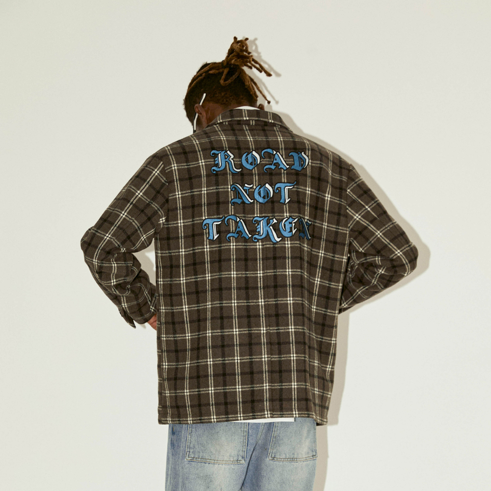 Блейзер ER "Road Not Taken" Plaid Pattern Blazer