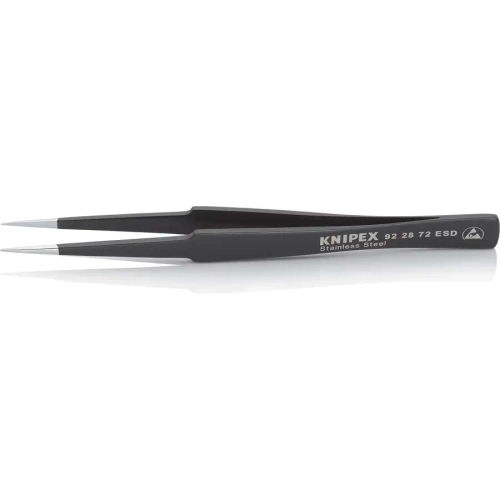Пинцет для прецизионных работ, антистатический 135 мм Knipex 92 28 72 ESD