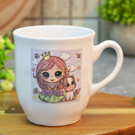 Кружка 210мл Принцесса и единорог