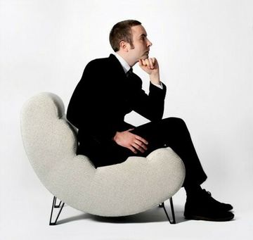 кресло cloud armchair (ткань) (by Steel Arts)