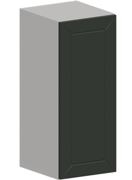 Кухня Модуль ШВ 300 Графит / Насыщенно-зеленый