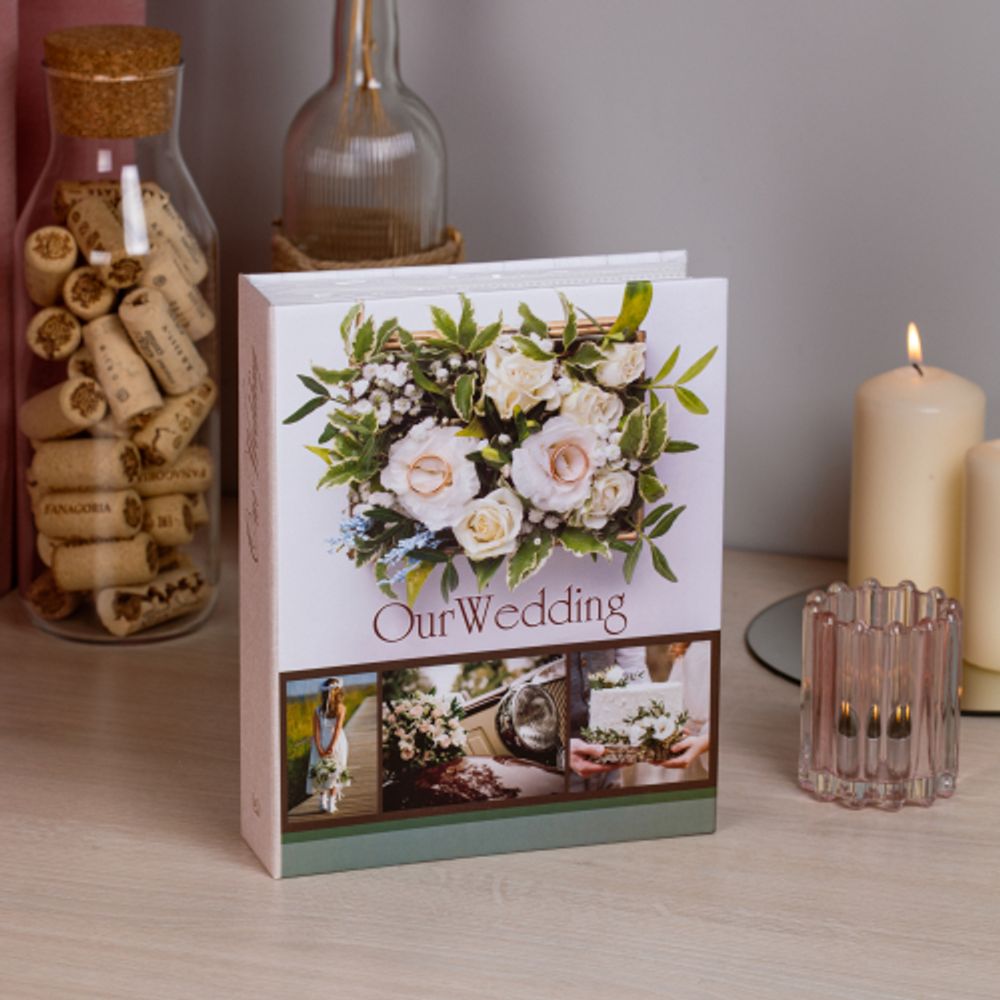 Фотоальбом Image Art IA-200PP серия 407 Свадьба термосварка 50 листов 200 фотографий размер 10х15